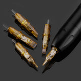 Quality Tattoo Cartridge Needles EVO Round Liner #10 BugPin