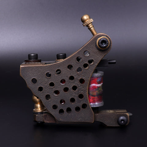 QUATAT Handmade Master Coil Tattoo Machine Shader