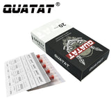 Round Liner #10 BugPin Long Taper QUATAT Tattoo Needle Cartridges Straight Round