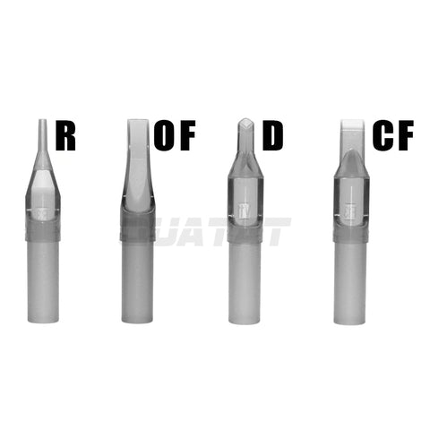 Tattoo Disposable Tip Smoke Clear 50pcs/box