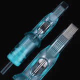 VIPER Flat #12 Medium Taper Tattoo Needle Cartridges